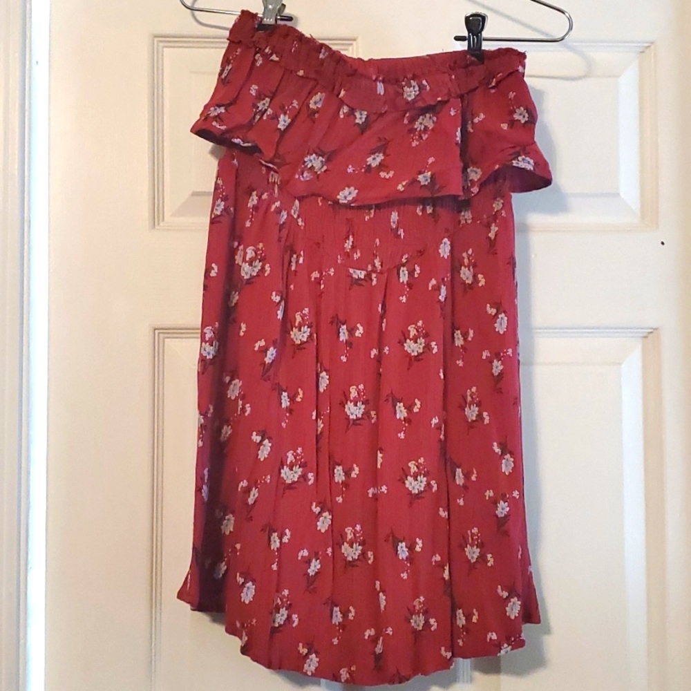 American Eagle Strapless Dress